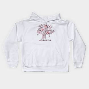 Flower Tree Kids Hoodie